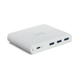 Бяло зарядно 87W USB-C от EPICO за лаптоп 