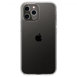 Прозрачен кейс от Spigen - Liquid Crystal за iPhone 12 | 12 Pro